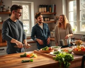 gemeinsames Kochen