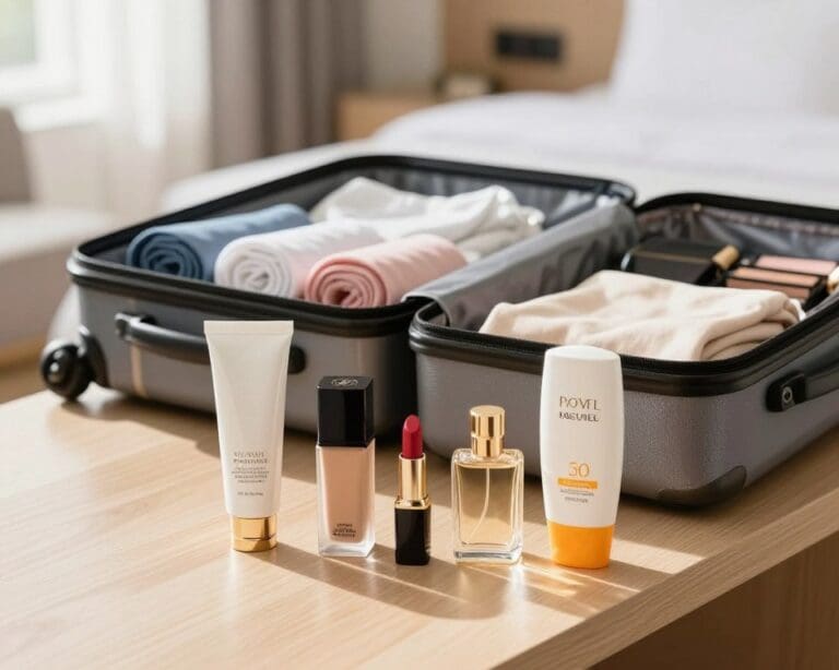 Beauty-Produkte für Reisen
